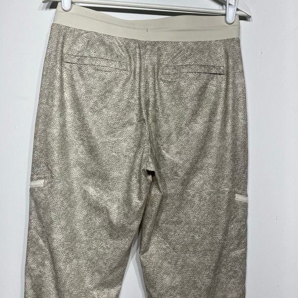 Athleta venture printed pant jogger drawstring pants size 6 - Picture 7 of 14